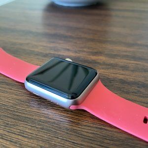 Rose Gold Apple Watch Series 3 with Cellular  38MM